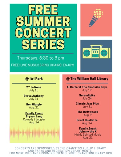 Mayor Hopkins Announces 2025 Free Summer Concert Series
